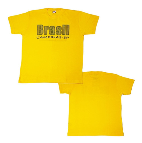 Camiseta Brasil Campinas De Qualidade Ótima 