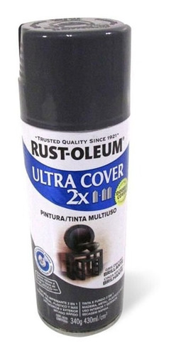 Aerosol Gris Oscuro Brillante Ultra Cover Rust-oleum