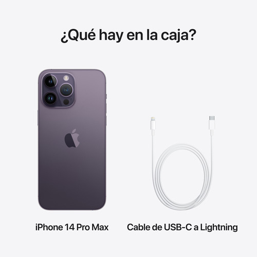 Imagen 9 de 10 de Apple iPhone 14 Pro Max (256 GB) - Morado oscuro