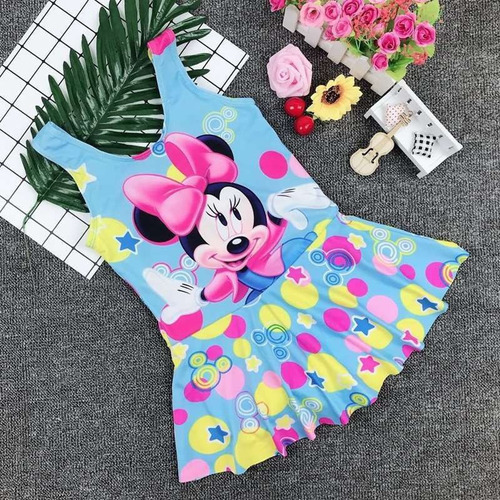 Moda Niños Traje De Baño Mickey Mouse De Dibujos Animados Ni