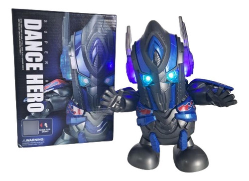 Dança Geek Com Optimus Prime Transformers Boneco Incrível