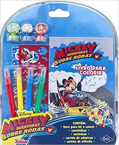 Livro Disney - Cor E Diversão - Mickey
