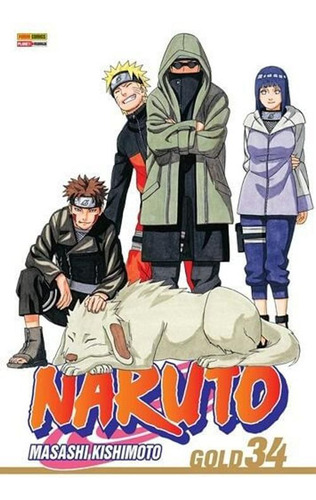 Livro Naruto Gold - Volume 34