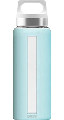 Sigg Glass Water Bottle-dream Shade-turquoise Funda De Silic