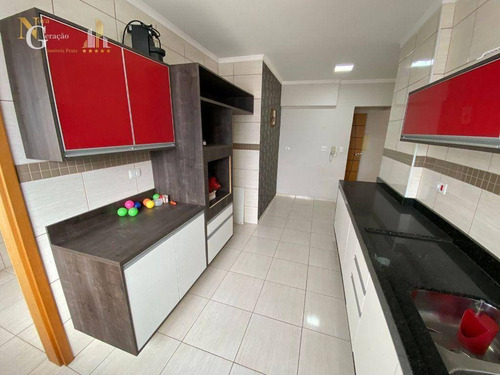 Imagem 6 de 27 de Apartamento Com 3 Dormitórios À Venda, 120 M² Por R$ 589.000,00 - Aviação - Praia Grande/sp - Ap5267