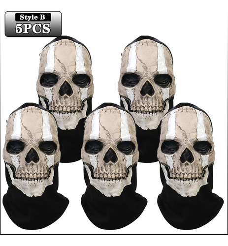 Máscara De Calavera De Halloween Horror Ghost Call Mw2 Of Du