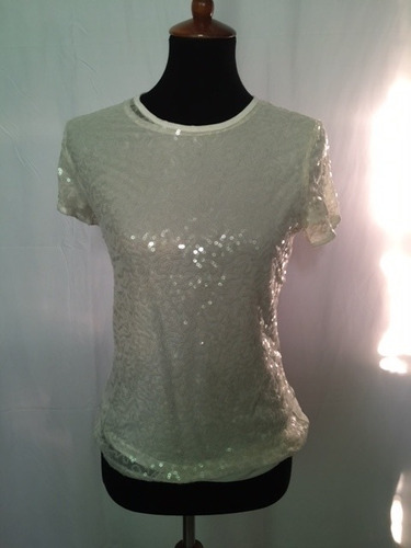 Blusa De Lentejuela Jones New York 100%. Original