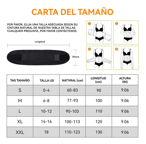 Cinturón De Entrenamiento De Cintura Para Mujer,