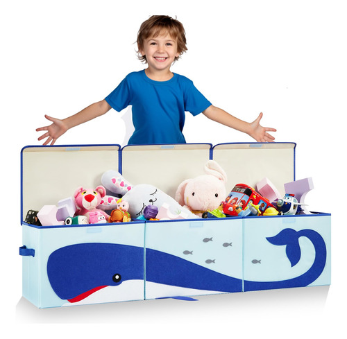 Myflocy Caja De Juguetes Para Niños Extragrande, Organizad.