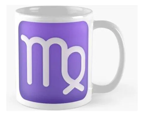 Taza Símbolo De Virgo Emoji - Grande Calidad Premium