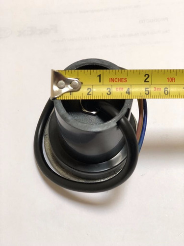 Led Piso 1w Fria Multivolt. Lista Para Instalar Color Plateado 110v/220v (bivolt)