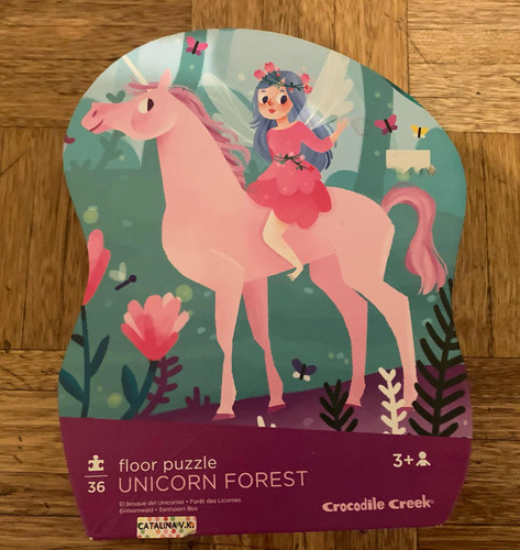 Puzzle Unicorn Forest Crocodile Creek 36 Piezas