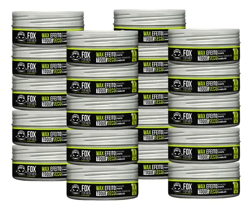comprar Modelador Capilar Efeito Toque Seco 120g 20uni - Fox For Men