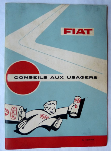 Manual De Fiat 1100 Original De Época En Frances Fiat 1100