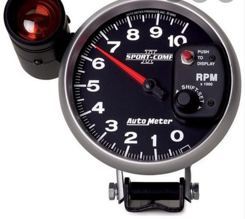 Tacómetro Rpm + Shift Light Autometer Tuning Auto Rg_imports