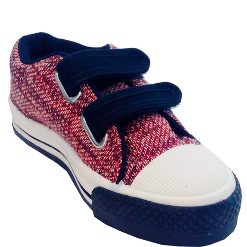 Imagen 9 de 10 de Zapatillas Niños Con Abrojo Marca Small Modelo Seth (0305)