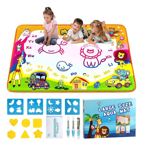 Tapete Slook 32x24 Mat  Infantil Didactico Para Pintar