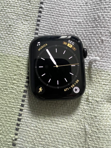 Apple Watch Series 7, 45mm, Titânio, Gps + Cellular.