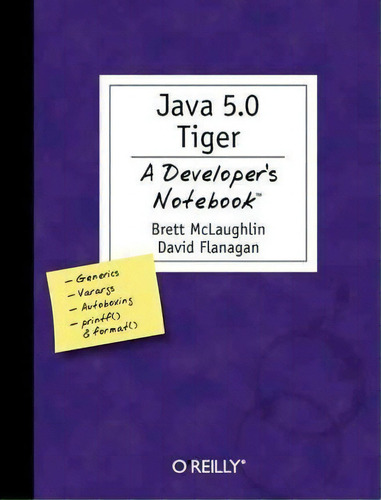 Java 1.5 Tiger, De Brett Mclaughlin. Editorial Oreilly Media Inc Usa, Tapa Blanda En Inglés