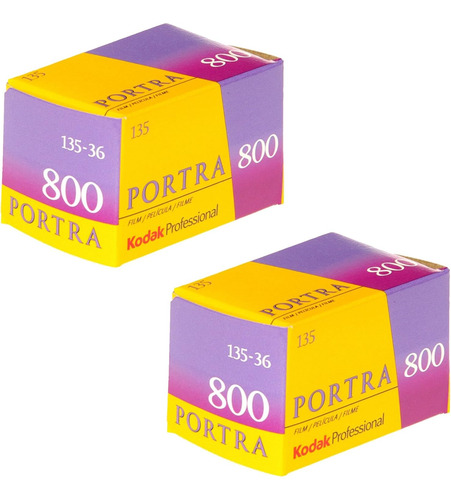 Ritz Camera Pack De 2 Kodak Professional Portra 800 Color Ne