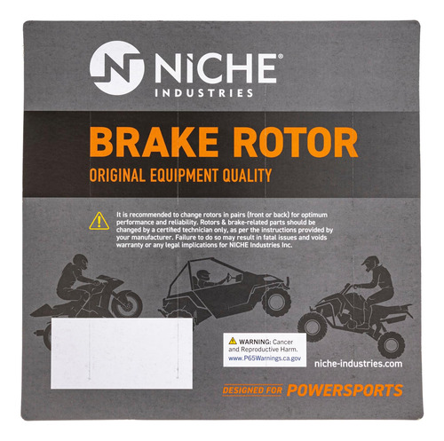 Rotor De Freno Trasero De Nicho Para Yamaha Wr250f Wr450f