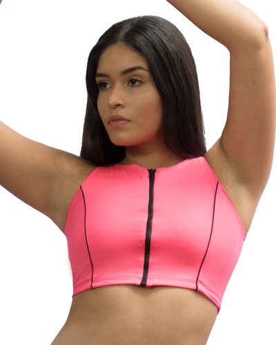 Crop Top Deportivo Vector Alma Fit