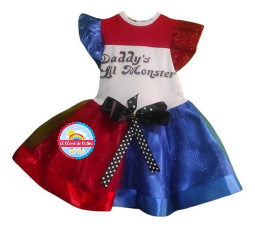 Disfraz Harley Quinn De Talla 6 A La Talla 10  $ 22.000