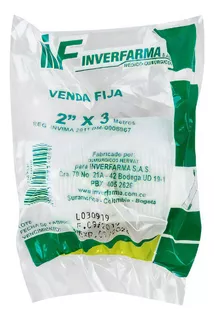 Venda Blanca 2x3 Mt Fija Inverfa