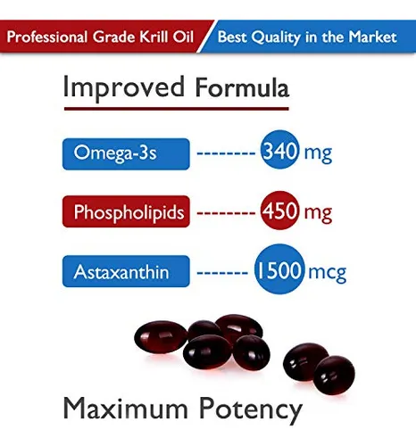 Suplemento De Aceite De Krill Naturemyst 60 Cápsulas Blandas