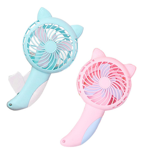 Ventilador Portátil Abanico De Animales Pequeños Abanico De