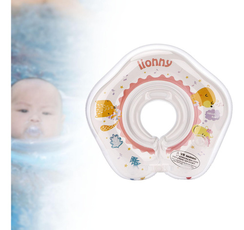 Anillo De Natación Inflable Para Bebé, Flotador De Cuello,