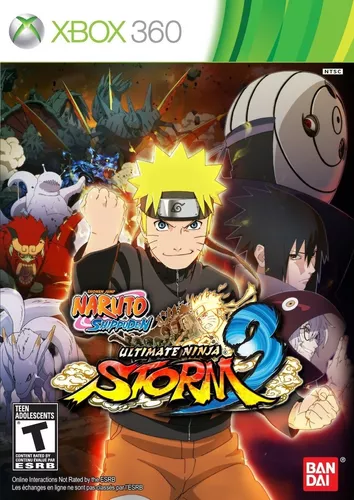 3 melhores jogos do Naruto do Xbox 360 #shorts 