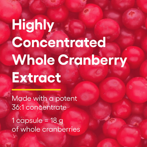 Suplemento Natural Factors Cranrich Cranberry 500mg X180