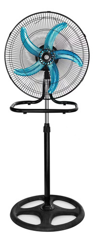 Ventilador Daffodil 3 En 1 Csf-18t 18 De Pared Y Piso 50 Cm 60hz Negro Metal Metal 5