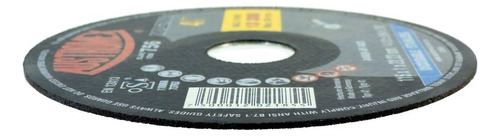 Disco Corte Acero Inoxidable Austromex756 4-1/2puLG 00101104 Color Negro