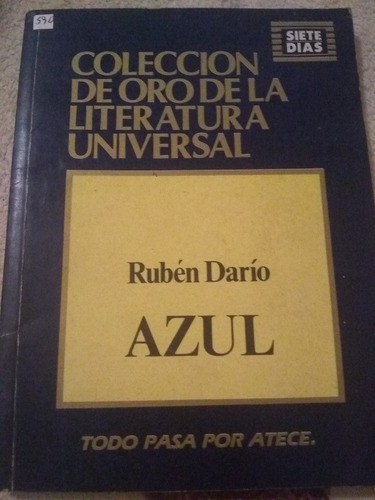 Libro Colección De Oro De La Literatura Universal Rubén Dari