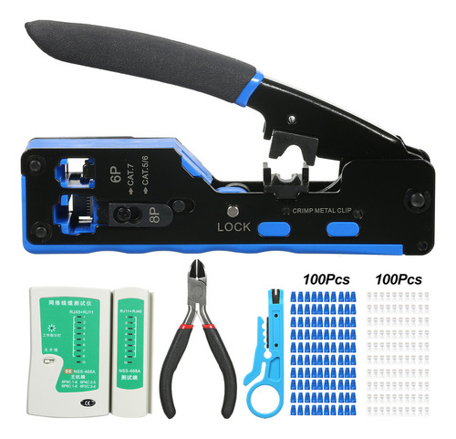 Network Cable Tester Network, 100 Fundas Para 100 Unidades