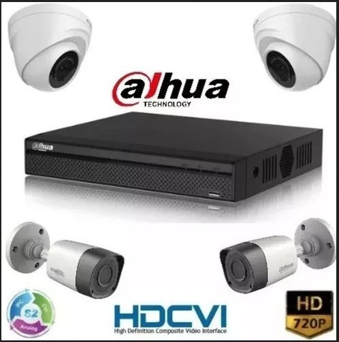 Kit 4 Camaras Dahua Hd 1 Tb Instalado - La Plata