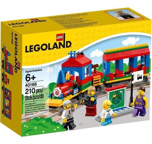 Set Juguete De Construcción Lego Legoland Tren 40166