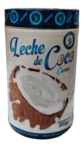 Leche De Coco Por 500g Savifar - g a $90