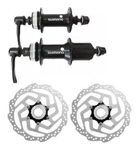 Cubos Shimano Tx505 32f Disco Centerlock 8/9/10 + Rt10 160mm