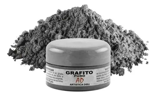 Grafito En Polvo Natural Grado Microscopico Artistico 30gr