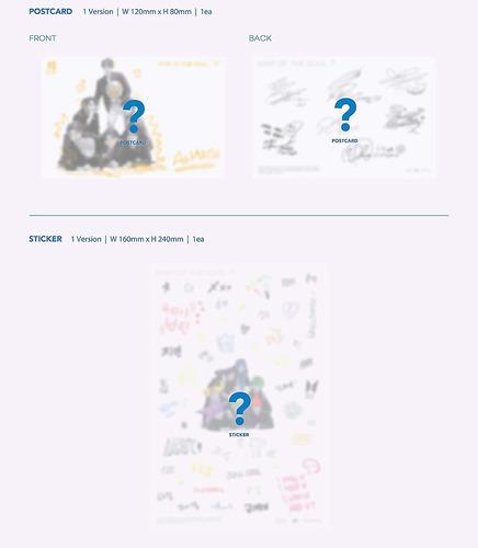 Imagen 5 de 6 de Cd Bts Map Of The Soul 7