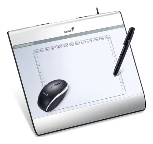 Tableta Digitalizadora Genius I608x Mouse + Pen Win Mac Pc
