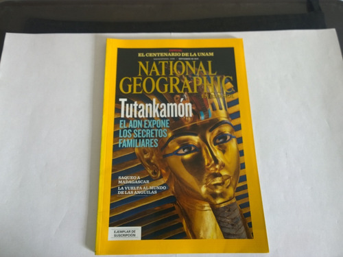 Revista National Geographic Tutankamon El Adn Expone Sep 10 (Usado)