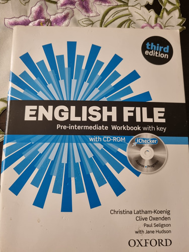 English File Pre-intermediate Workbook 3rd. Edition