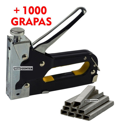 Engrapadora + 1000 Grapas Kamasa - Grapadora Para Madera