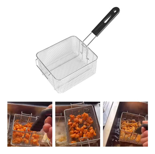 Cesta Para Freidora De Patatas De 20 Cm X 17,2 Cm X 10,5 Cm