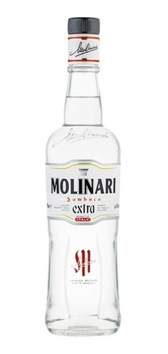 Licor Sambuca Molinari Extra 750ml  Anis  Itália 40 %