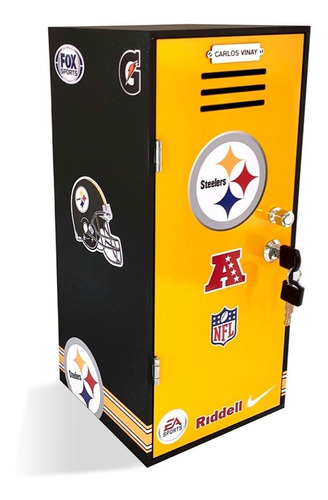 Pittsburgh Mini Locker Deportivo Regalo Personalizado Fans